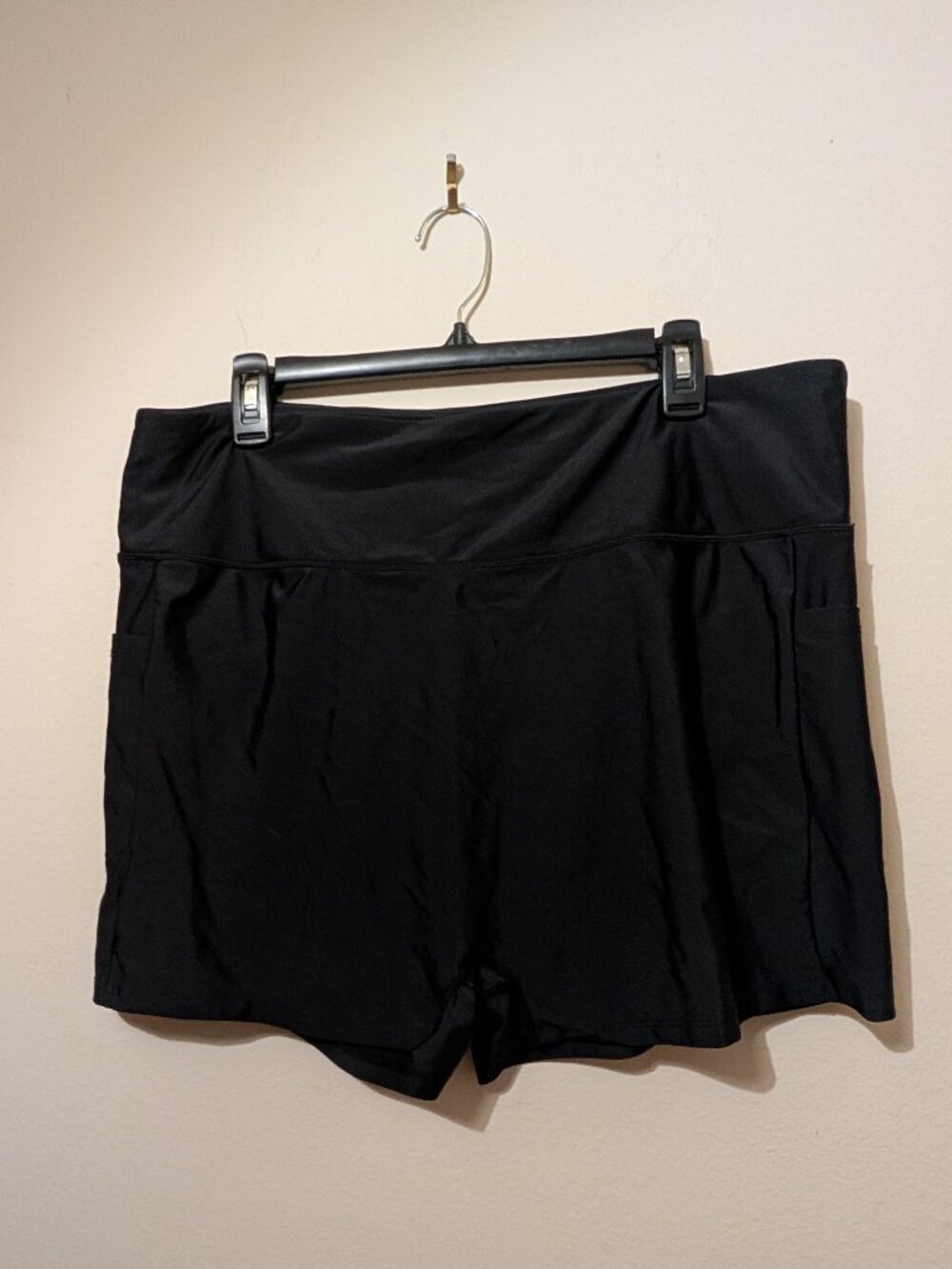 NWT Pudolla Stretch Athletic Shorts with Pockets or Swim Short Size 3XL